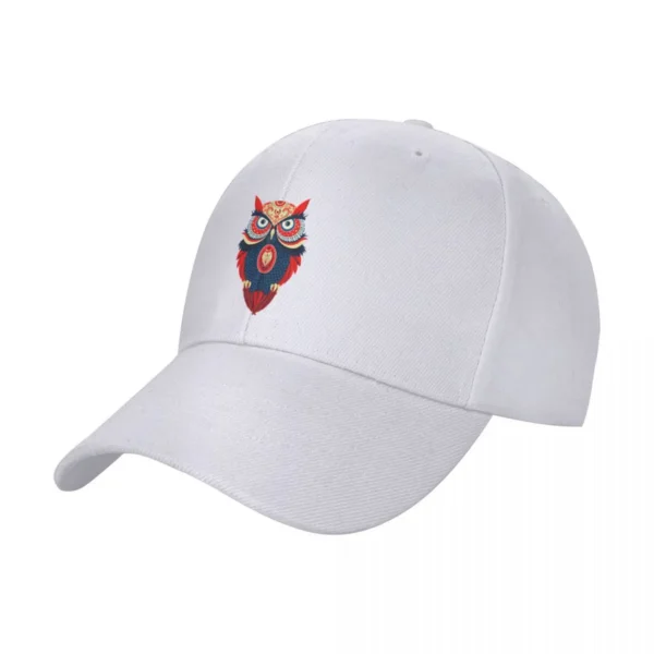 Cute Bird Owl Baseball Cap - Image 9