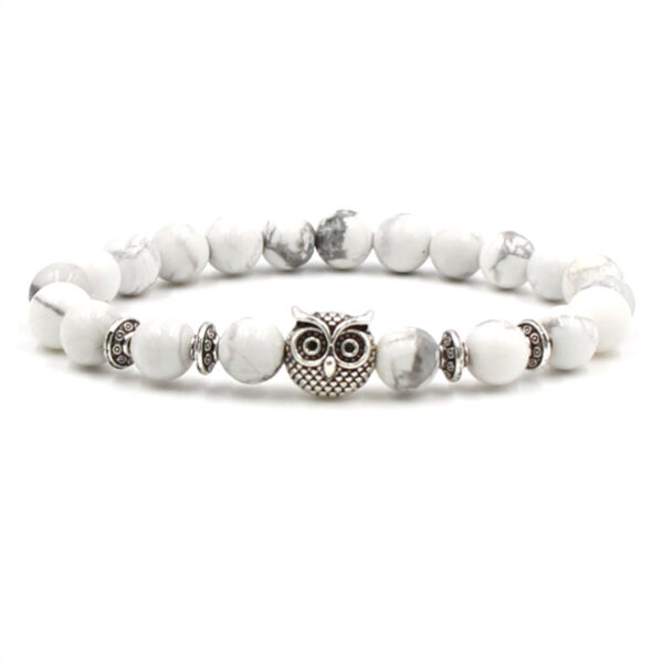 Popular Owl White Stone Bracelet - Image 2