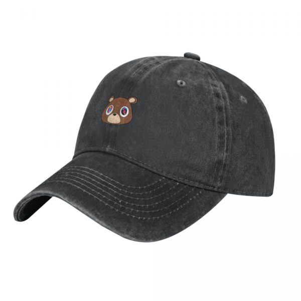 Bear Sticker Cowboy Owl Cap - Image 7