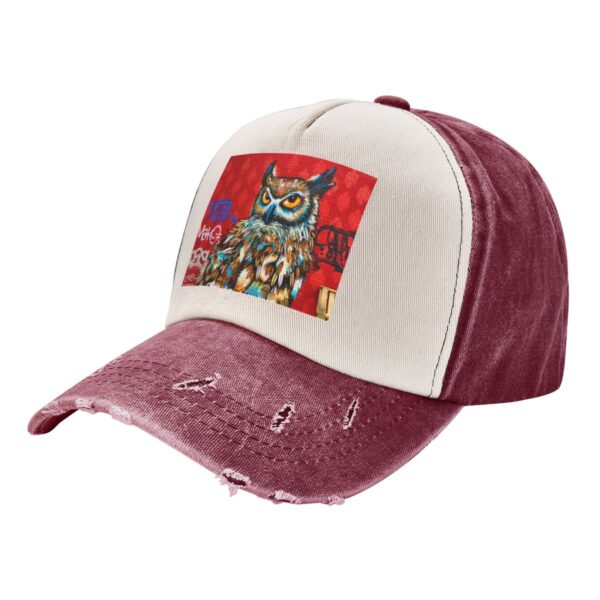 Tiger Owl Baseball Cap - Image 3