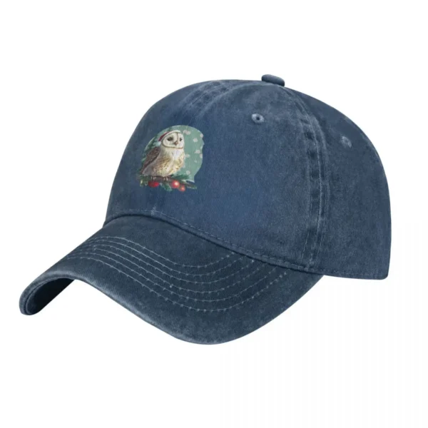 Owl Cowboy Hat Fluffy Hat dad hat Women's and Men's - Image 3