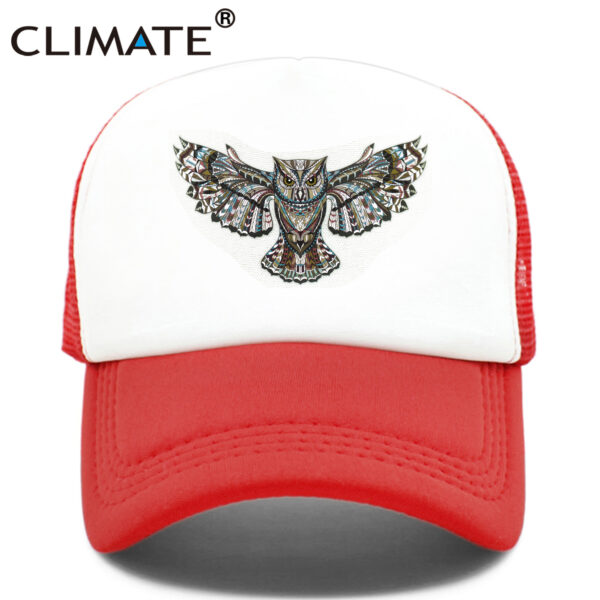 Owl Hunt Animal Hip Hop Cool Forest Night Owl Cap - Image 3