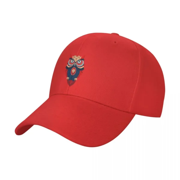 Cute Bird Owl Baseball Cap - Image 8