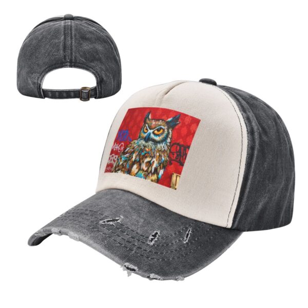 Tiger Owl Baseball Cap - Image 10