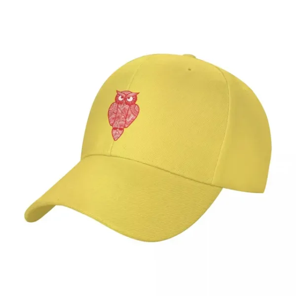 Red Owl Vintage mountain unisex cap - Image 4