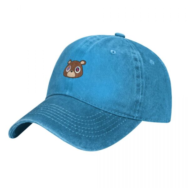 Bear Sticker Cowboy Owl Cap - Image 4