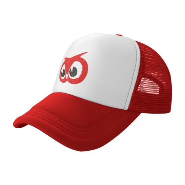 Red Owl Baseball Cap Thermal Visor Kids Hat Boy Women's - Image 6