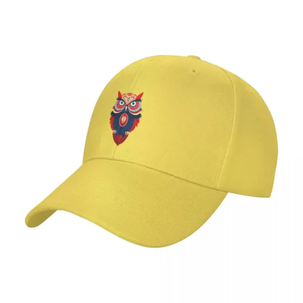 Cute Bird Owl Baseball Cap - Image 3