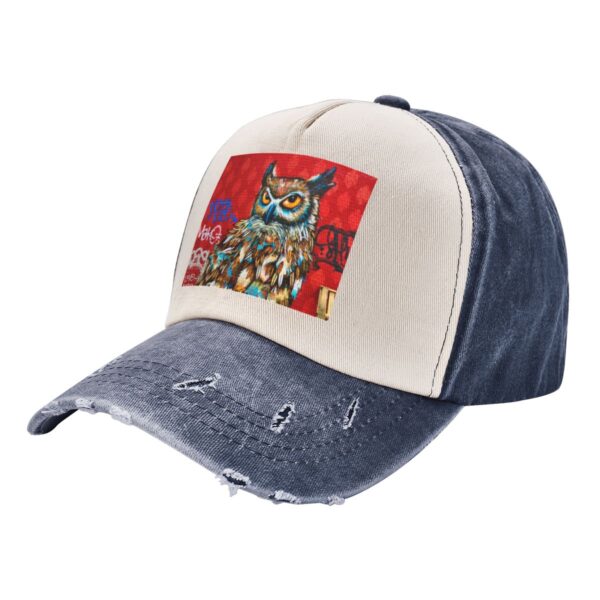 Tiger Owl Baseball Cap - Image 6