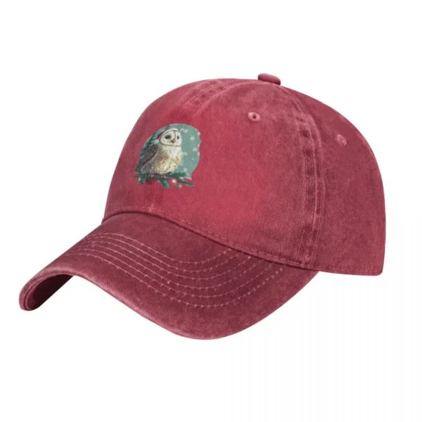 Owl Cowboy Hat Fluffy Hat dad hat Women's and Men's - Image 6