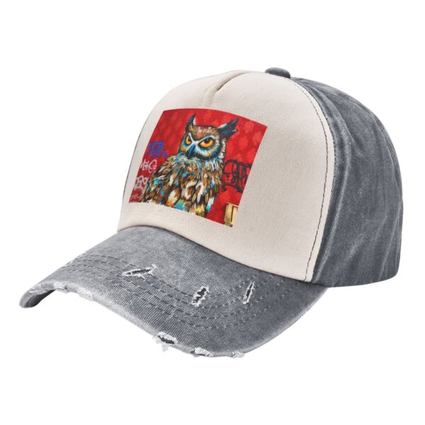 Tiger Owl Baseball Cap - Image 4