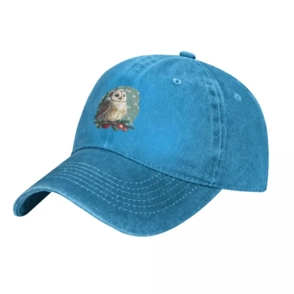 Owl Cowboy Hat Fluffy Hat dad hat Women's and Men's - Image 7