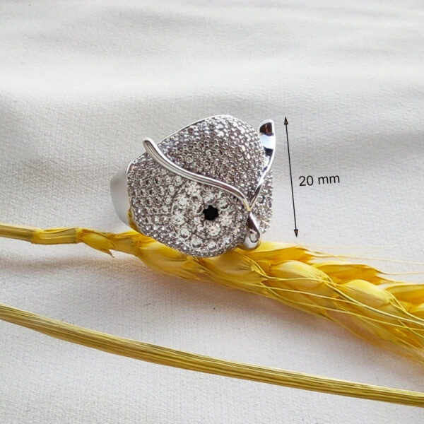 Crystal Owl Zirconia Stones Rings - Image 4