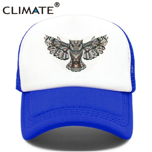 Owl Hunt Animal Hip Hop Cool Forest Night Owl Cap - Image 7